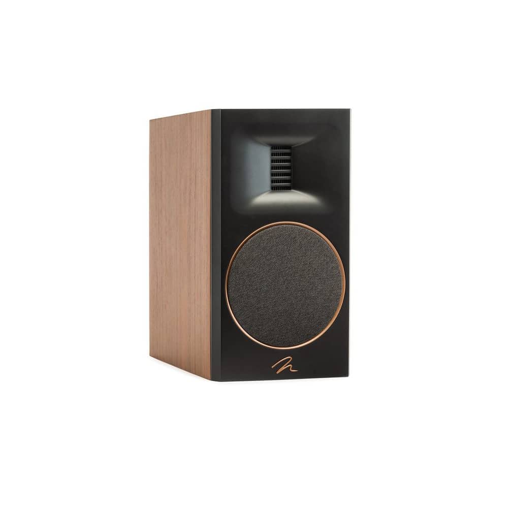 MartinLogan Motion XT B100 - B100 - WALNUT - FRONT - 3_4 - NO STAND - GRILL