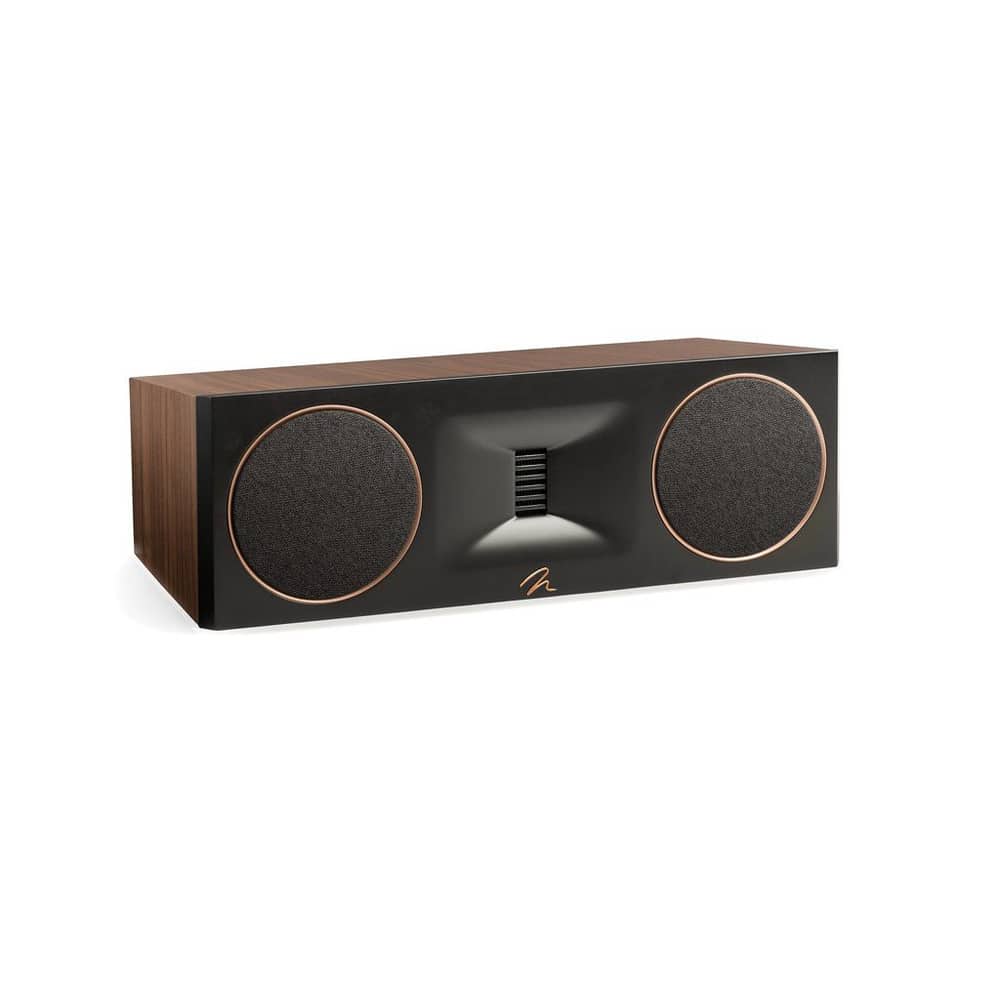 MartinLogan Motion XT C100 - C100 - WALNUT - FRONT - 3_4 - GRILL