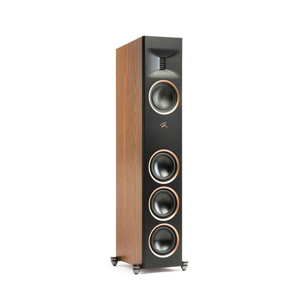 MartinLogan Motion XT F100 - F100 - WALNUT - FRONT - 3_4 - GRILL